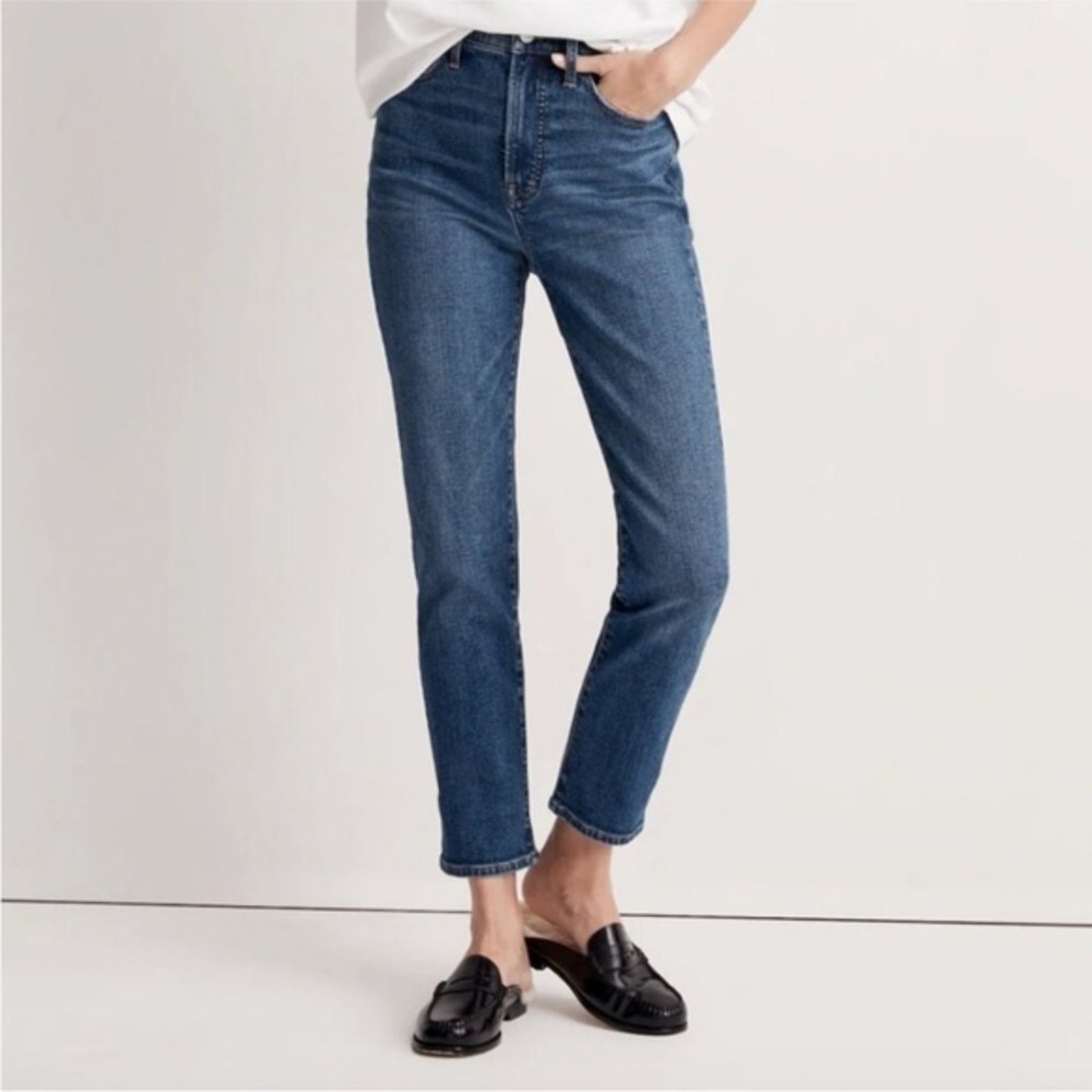 Madewell The Perfect Vintage Jean Medium Dark Wash Size 27